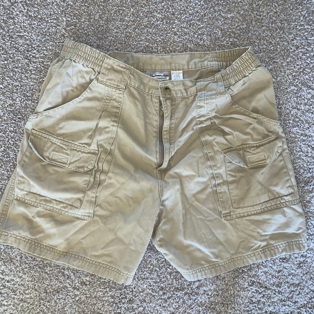 Sierra experience khaki shorts Mens hiking outdoors athletic pants